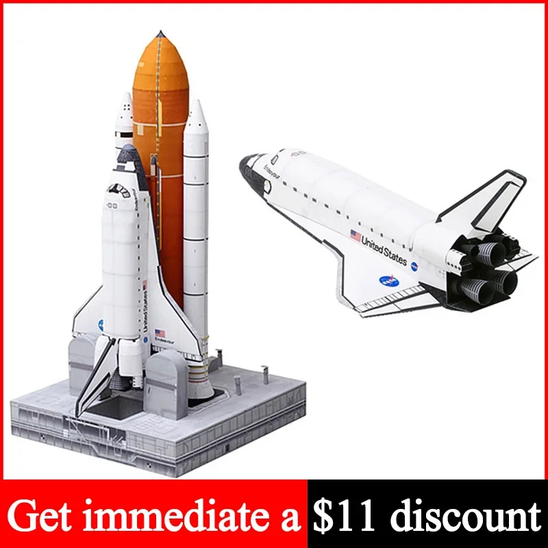 Art Craft Cardboard - Versione realistica Space Shuttle Serbatoio carburante