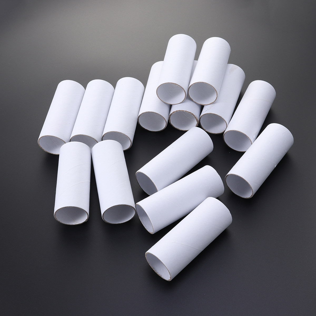 Art Craft Cardboard - 15 tubi di carta kraft riciclabile,