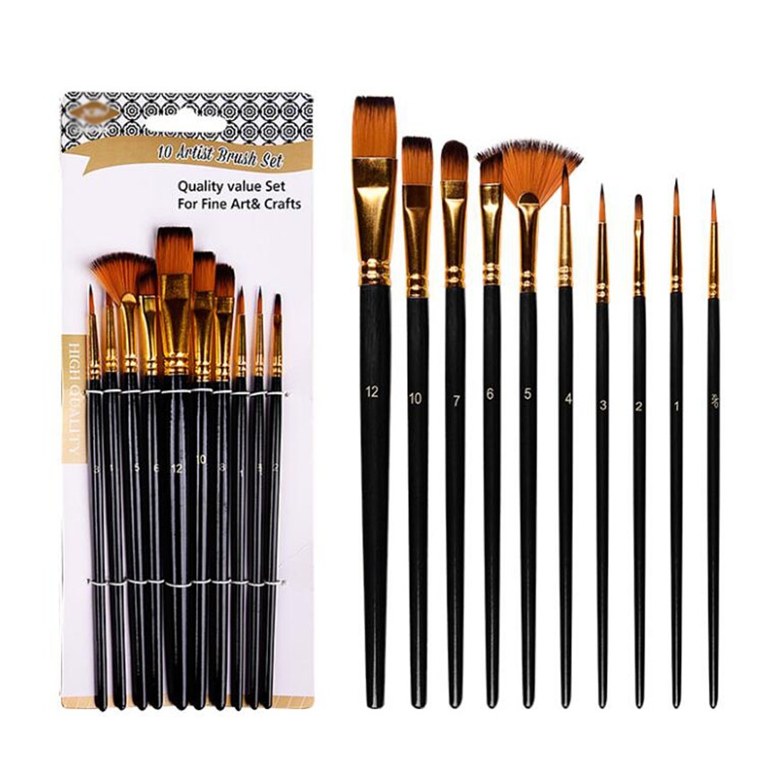 10 pz/set pennelli per pittura - Gouache Paint Set recensione e prezzo