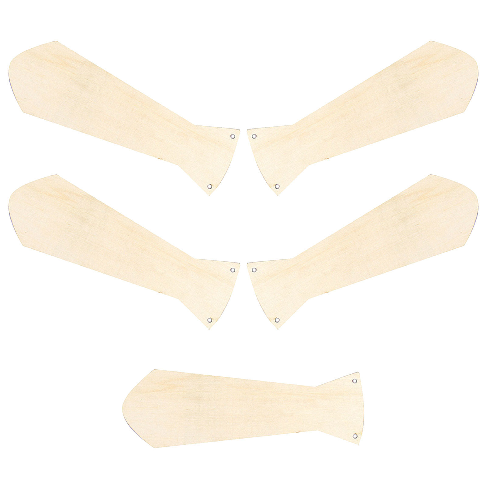 5 Pezzi Cravatta in Legno per  - Art And Craft For Father'S Day recensione e prezzo