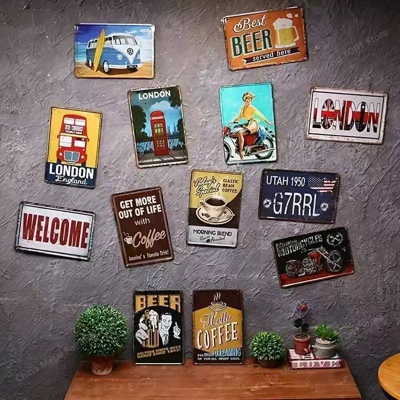 Insegna decorativa da parete i - Art Craft Bar recensione e prezzo